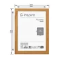 Cadre en bois, INSPIRE Toundra, l.10 X H.15 cm