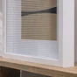 Cadre en bois vitrine, Milo, l.30 X H.30 cm, blanc, INSPIRE