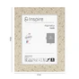 Cadre Palmeta, H.18 x l.13 cm beige, INSPIRE