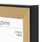 Cadre Indus, 10 x 15 cm marron foncé, INSPIRE