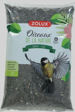 Tournesol noir oiseaux Zolux sac 4,5kg