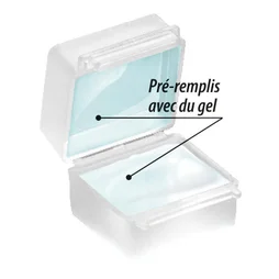 Lot de 2 boîtes avec gel d'étanchéité 2.5mm²