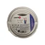 Câble ho5vvf 2x1.5 blanc 5 métres
