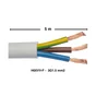 Câble ho5vvf 3g 1.5 mm² blanc 5 métres