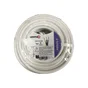 Câble électrique h03vvf, LEXMAN, 3G01.5 mm2  blanc 10 m