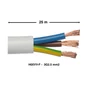 Câble ho5vvf 3g 2.5  blanc  25 métres