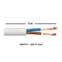 Câble électrique h03vvf, LEXMAN, 2 x 0.75 mm2 blanc 5 m