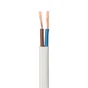 Câble électrique h03vvh2-f, LEXMAN, 2 x 0.75 mm2 blanc 5 m