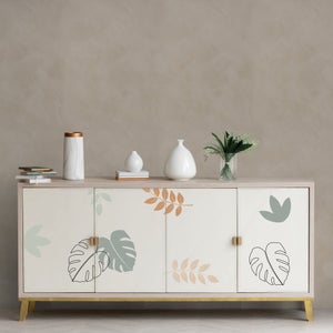 Pochoir M, Trio tropical, MAISON DECO