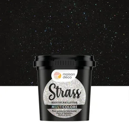 Additif pour peinture Strass paillettes MAISON DECO, multicolore 0.025 Kilogram