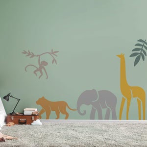 Pochoir XL, Girage elephant, MAISON DECO