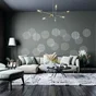 Pochoir L, Trio motifs ronds, MAISON DECO