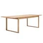 Table en acacia 8 personnes Solaris II NATERIAL