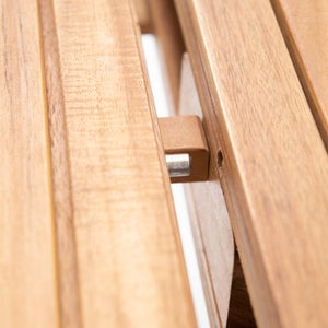 Table en acacia 8 personnes Solaris II NATERIAL