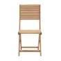 Lot de 2 chaises Solaris II en acacia miel NATERIAL