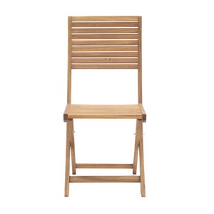 Lot de 2 chaises Solaris II en acacia miel NATERIAL