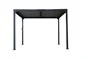Pergola bioclimatique autoportante First II aluminium gris anthracite, 9m²