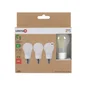 Lot de 3 ampoules led à filament  E14, 806Lm = 3.8W, LEXMAN