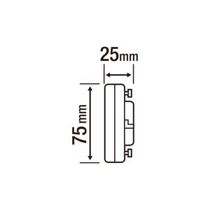 Ampoule dispositif led monté en surface (smd)  GX53, 1000Lm = 9W, LEXMAN