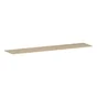 Plateau de finition SPACEO Evo'm L.183,6 x P.40 x Ep. 2 cm effet bois naturel