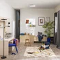 Plateau de finition SPACEO Evo'm L.183,6 x P.40 x Ep. 2 cm effet bois naturel