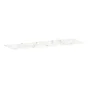 Plateau de finition SPACEO Evo'm L.123,6 x P.40 x Ep. 2 cm effet marbre