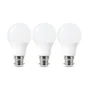 Lot de 3 ampoules dispositif led monté en surface (smd)  B22, 806Lm = 5.9W, LEXMAN