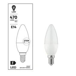 Ampoule led  E14, 470Lm = 4.9W