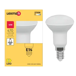 Ampoule led  E14, 470Lm = 3.4W, LEXMAN