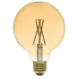 Ampoule led universelle, globe mm E27, 806lm = 60W, variation de blancs, LEXMAN