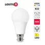 Ampoule led, B22, 1521lm = 100W, blanc neutre, LEXMAN