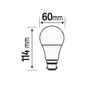 Ampoule led, B22, 1521lm = 100W, blanc neutre, LEXMAN
