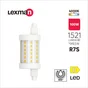Ampoule led, tube R7S, 78mm, 1521lm = 100W, blanc neutre, LEXMAN