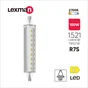 Ampoule led, tube R7S, 118mm, 1521lm = 100W, blanc chaud, LEXMAN