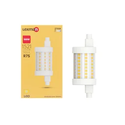 Ampoule led, tube R7S, 78mm, 1521lm = 100W, blanc chaud, LEXMAN