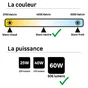 Ampoule led, flamme, E14, 806lm = 60W, blanc neutre, LEXMAN