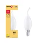 Ampoule led flamme coup de vent e14 3,4w=40w 470lm depoli 2700k LEXMAN