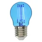 Ampoule led à filament, bleue, sphérique E27, 83lm = 9W, LEXMAN