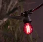 Ampoule led à filament, rouge, sphérique E27, 105lm = 12W, LEXMAN