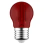 Ampoule led à filament, rouge, sphérique E27, 105lm = 12W, LEXMAN