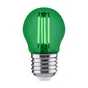 Ampoule led à filament, verte, sphérique E27, 330lm = 30W, LEXMAN