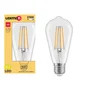 Ampoule led edison verre e27 3,4w=40w 470lm claire 2700k LEXMAN