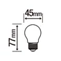 Ampoule led, sphérique, E27, 250lm = 25W, blanc neutre, LEXMAN