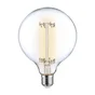 Ampoule led déco, filament carbone, globe 125mm, E27, 500lm, blanc chaud, LEXMAN