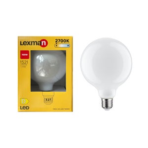 Ampoule led E27, 1521lm = 100W, blanc chaud, LEXMAN