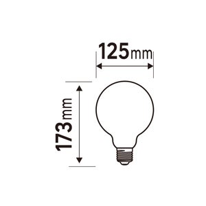 Ampoule led E27, 1521lm = 100W, blanc chaud, LEXMAN