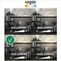 Lot de 3 ampoules led, E27, 1521lm = 100W, blanc neutre, LEXMAN