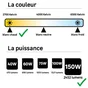 Ampoule led, E27, 2452lm = 150W, blanc chaud, LEXMAN