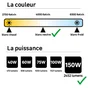 Ampoule led, E27, 2452lm = 150W, blanc neutre, LEXMAN