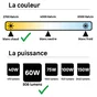 Ampoule led, E27, 806lm = 60W, blanc chaud, LEXMAN